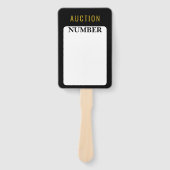 Bietungspaddel für Real Anwesen Agent House Fächer (Vorderseite)