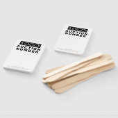 Bietungspaddel für Real Anwesen Agent House Fächer (Non-assembled)