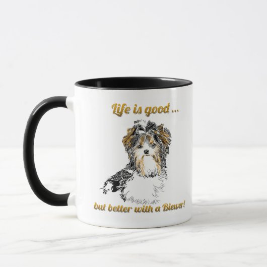 Biewer Boomer-Kaffee-Tasse Tasse (Links)