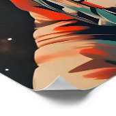 Biewer Terrier Astronaut Poster, Biewer Terrier Poster (Ecke)