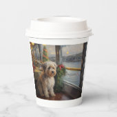 Biewer Terrier Christmas Cruise: Pawsome Holiday Pappbecher (Rückseite)