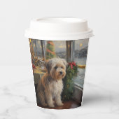 Biewer Terrier Christmas Cruise: Pawsome Holiday Pappbecher (Vorderseite)