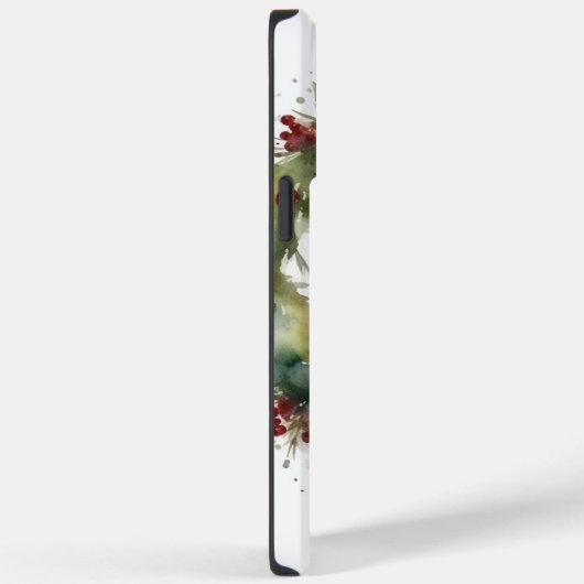 Biewer Terrier Christmas Wreath Festive Pup Case-Mate iPhone Hülle (Rückseite / Rechts)