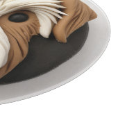 Biewer Terrier Dog 3D Inspiriert Schneidebrett (Ecke)