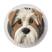 Biewer Terrier Dog 3D Inspiriert Schneidebrett (Vorderseite)