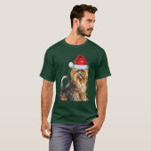 Biewer Terrier Dog Lover Funny Christmas T-Shirt (Vorne ganz)
