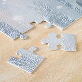 Biewer Terrier Dog Winter Wonderland Christmas Joy Puzzle (Seite)