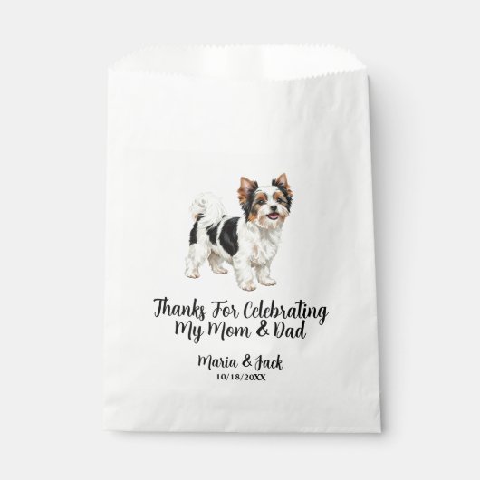 Biewer Terrier Geschenktütchen (Vorderseite)