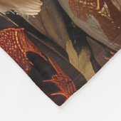 Biewer Terrier Halloween Spooky Fleecedecke (Ecke)