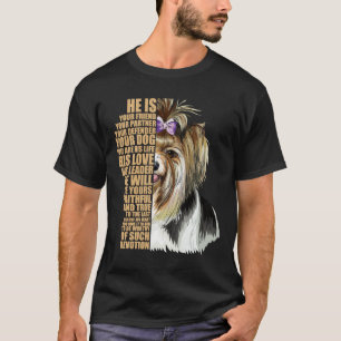 Biewer Terrier Hund Niedlich Zeichnend Inspiration T-Shirt