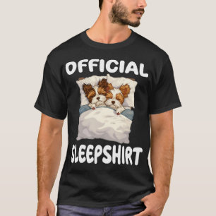 Biewer Terrier Hund Offizielle Schlafanzug Nachthe T-Shirt