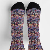 Biewer Terrier Hund Valentinstag Socken (Oben)