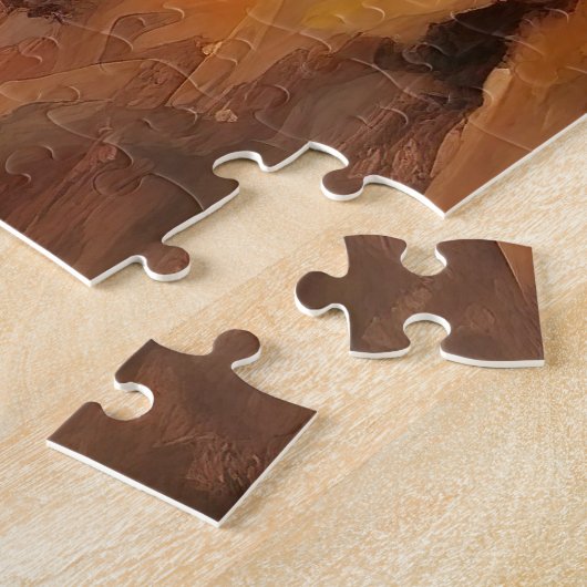 Biewer Terrier im Herbst Leaves Fall Inspiriert Puzzle (Seite)