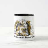Biewer Terrier-Kaffee-Tasse Tasse (Zentrum)