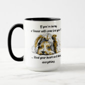 Biewer Terrier-Kaffee-Tasse Tasse (Links)