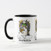 Biewer Terrier-Kaffee-Tasse Tasse (Links)