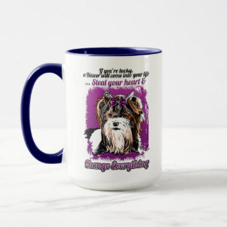Biewer Terrier-Kaffee-Tasse Tasse