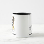 Biewer Terrier-Kaffee-Tasse Tasse (Zentrum)
