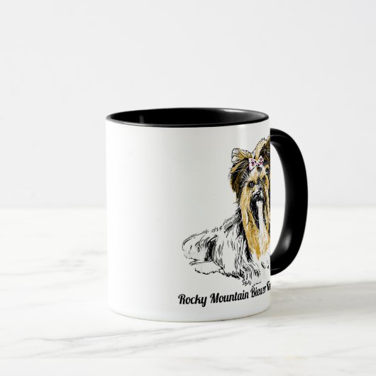 Biewer Terrier-Kaffee-Tasse Tasse (VorderseiteRechts)
