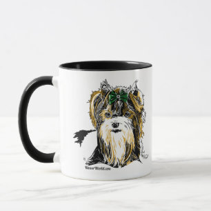 Biewer Terrier-Kaffee-Tasse Tasse