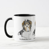 Biewer Terrier-Kaffee-Tasse Tasse (Links)