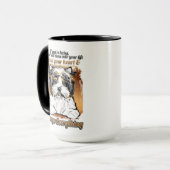 Biewer Terrier-Kaffee-Tasse Tasse (Vorderseite Links)