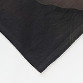 Biewer Terrier mit Weihnachtsfeiern Fleecedecke (Ecke)