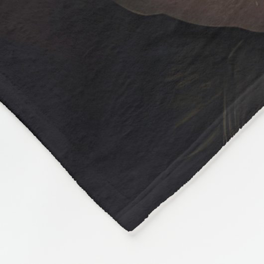 Biewer Terrier mit Weihnachtsfeiern Fleecedecke (Ecke)