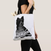 Biewer Terrier Portrait, komisch, klassisch T-Sh Tasche (Von Nahem)