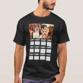 Biewer Terrier Welpen Kalender 2023 T-Shirt (Vorderseite)