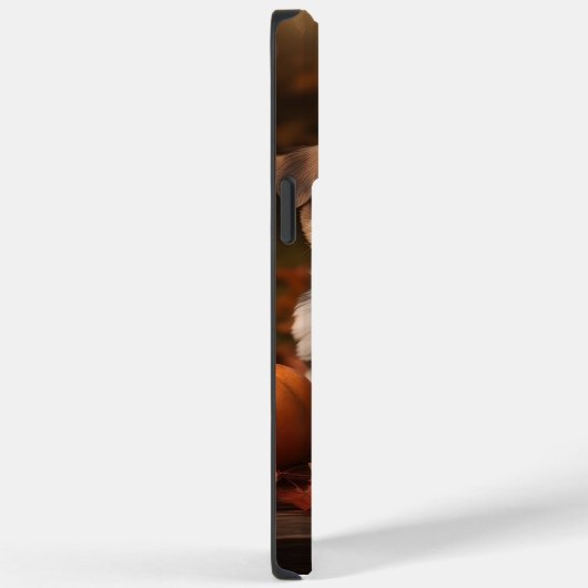 Biewer Terrier Welppy Autumn Delight Pumpkin Case-Mate iPhone Hülle (Rückseite / Rechts)