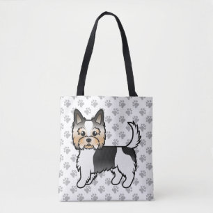 Biewer Terrier Yorkshire Terrier Dog & Paws Tasche