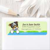 Biewer Yorkie Blue Couch Name Personalisiert (Insitu)