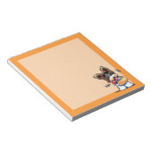 Biewer Yorkie Picnic Time Notizblock (angewinkelt)