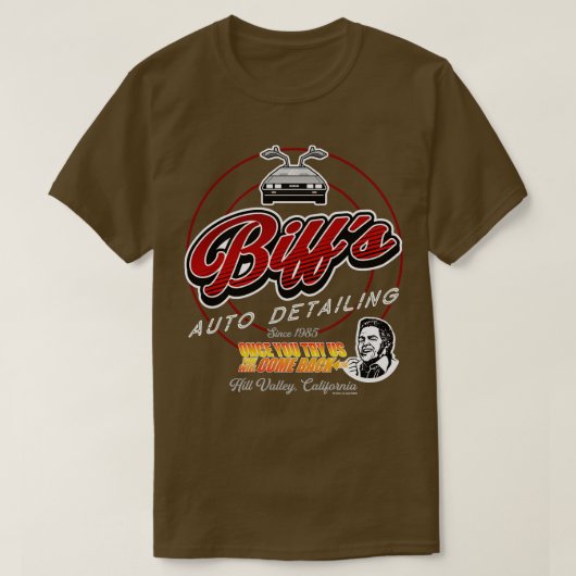 Biffs Auto Detection Sign T-Shirt (Design vorne)