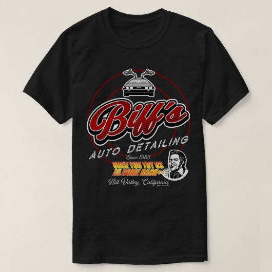 Biffs Auto Detection Sign T-Shirt (Design vorne)
