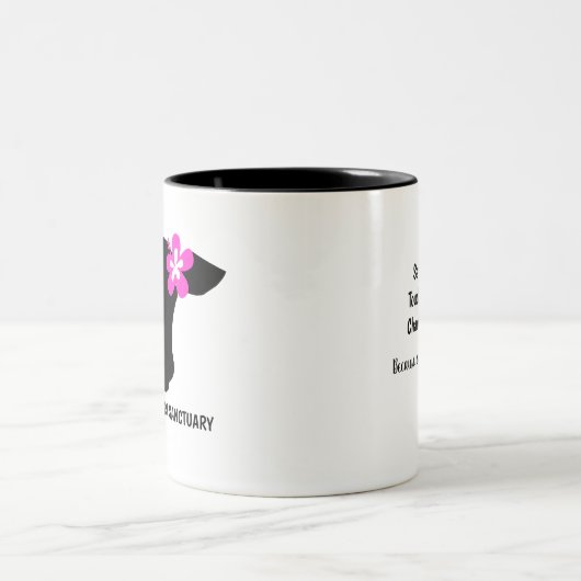 BIFS Logo-Tasse Zweifarbige Tasse (Mittel)