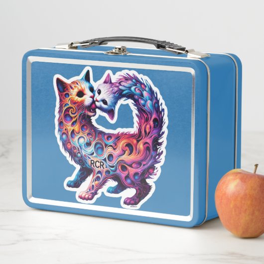 Bifuricated Cat and RCR Metal Lunchbox (Beispiel)