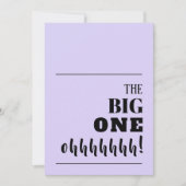 BIG 100 Einladungen zum Geburtstag (Vorderseite)