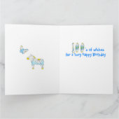 Big 100. Geburtstagskarte Karte (Innenseite)