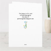 Big 100. Geburtstagskarte Karte (Rückseite)