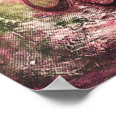 BIG 16x16 ALLAH-U-AKBAR - Original Islamische Kuns Poster (Ecke)