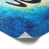 BIG 16x16 Allah-u-Akbar Poster - Islamische Kunst! (Ecke)