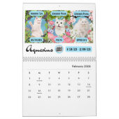 Big 3 Zeichen als Katzen im Garten 2023 Kalender (Feb 2026)