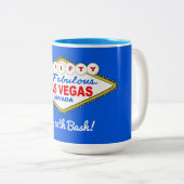 Big 50. Geburtstag Las Vegas Tasse (VorderseiteRechts)