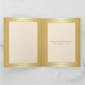 BIG 50-Jährige Foto Gästeschrift Karte (Innenseite)