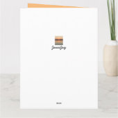 BIG 50-jähriges Jubiläum aller Liebe Shines hell Karte (Rückseite)