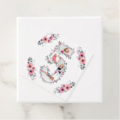 Big 5th Birthday Girl Foto Collage Pink Blume Geschenkanhänger (Beispiel)