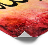 BIG 8x16 Allah-u-Akbar Poster - Islamische Kunst!! (Ecke)