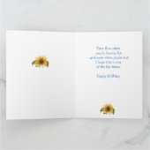 Big 90. Geburtstagskarte Karte (Innenseite)